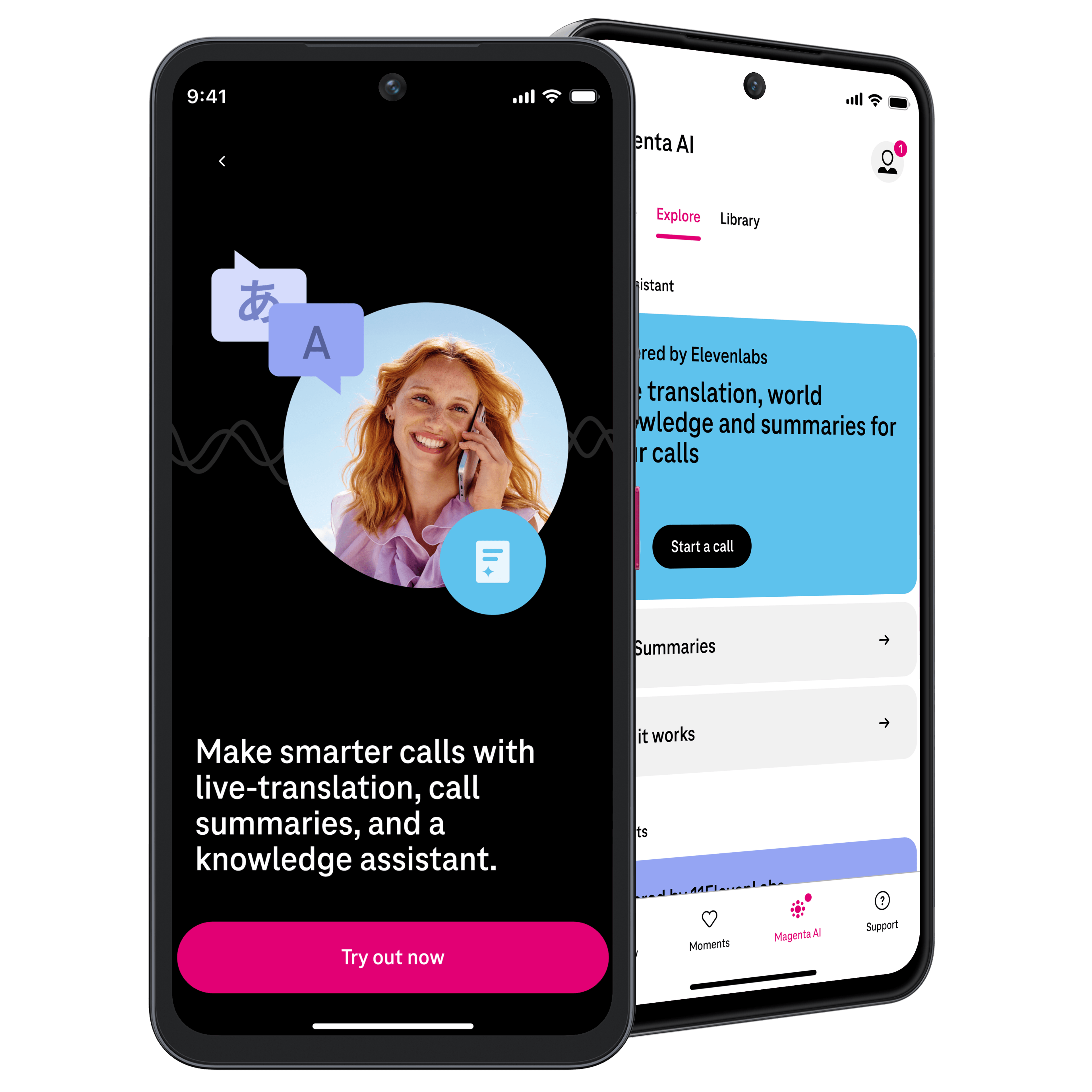 Magenta AI Call Assistant in the Mein Magenta app